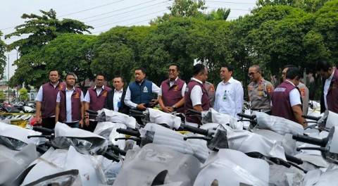 PENGGELAPAN MOTOR LINTAS NEGARA : Kerugian Ekonomi Rp876 Miliar