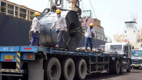 Krakatau Steel Ekspor 20.000 Ton Baja ke Eropa Maret ini