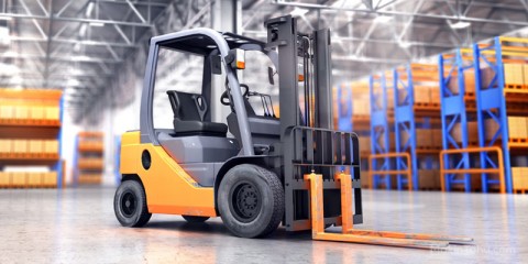 Laba Terangkat Penambahan Forklift