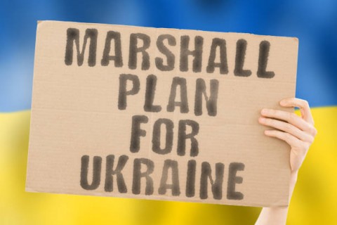 Mulai Dibahas, ”Marshall Plan” untuk Ukraina