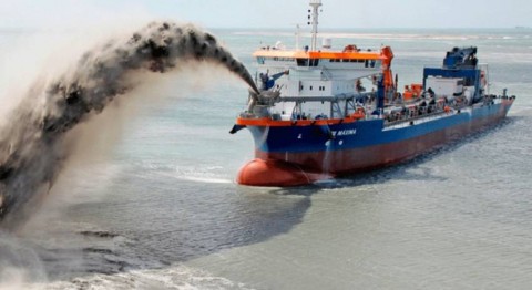 Dimulainya Ekspor Pasir Laut