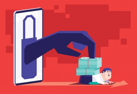 PINJAMAN DARING,Kredit MacetTertinggi di LimaProvinsi