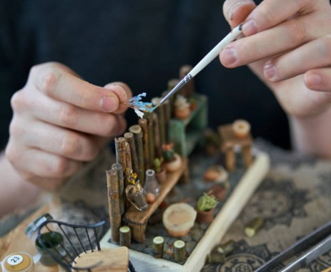 Pelatihan Pembuatan Suvenir di Mataram