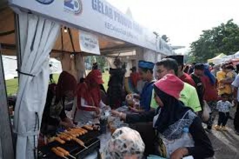 Stan UMKM di Lapangan Banteng