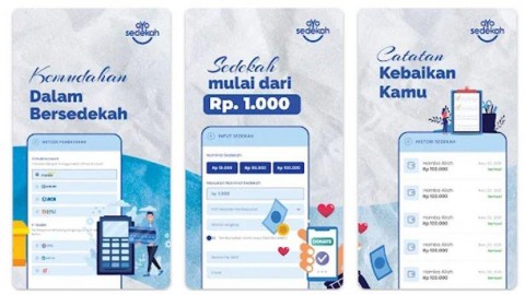Mudah Sedekah Via Dompet Digital