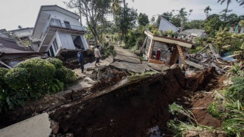GEMPA CIANJUR, Pendataan RumahRusak Mulai Berjalan