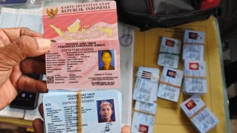 Pemalsuan KTP seharga 200.000 Diungkap