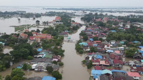 Pemprov Jakarta Memastikan Penanganan  Korban Banjir Rob di Pulau Panggang Kepulauan Seribu Berjalan Baik