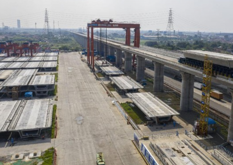 Dana APBN Mengalir di Proyek Kereta Api Cepat