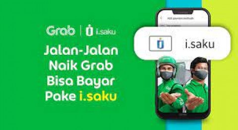 Grab Gandeng I. saku Untuk Pembayaran Digital