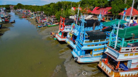 Barang Pokok Sulit Diangkut, Sungai Mahakam Surut