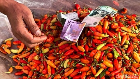 ‘Pedasnya’ Inflasi dari Cabai